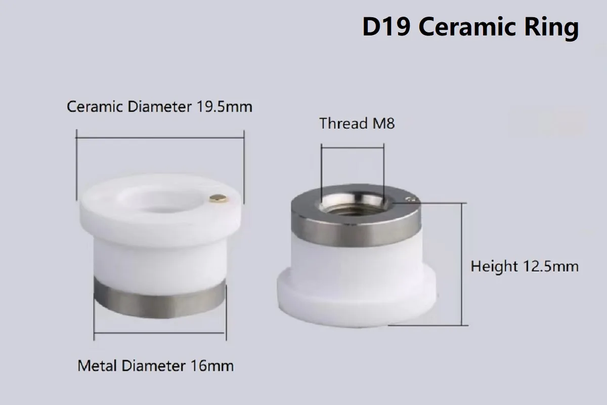 Ceramic Ring for laser cutting machines